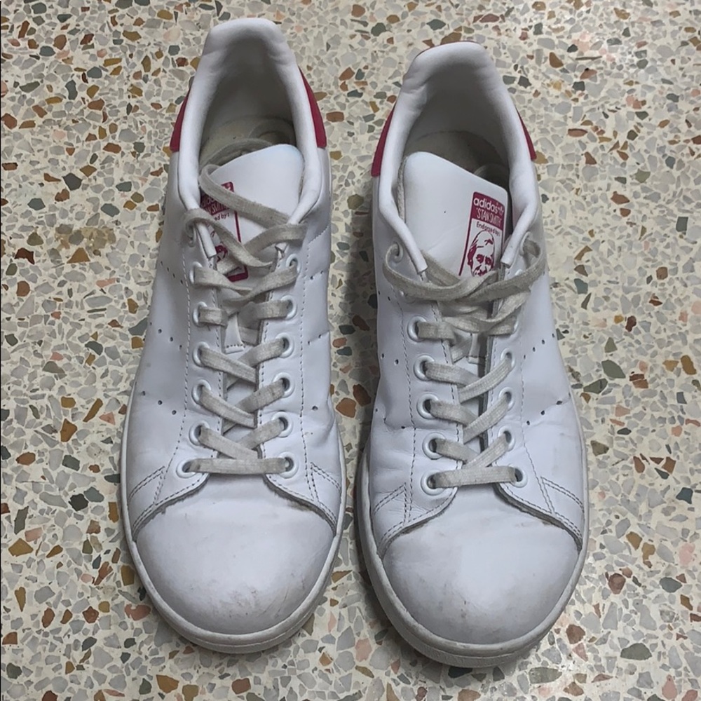 Adidas Stan smiths pink and white